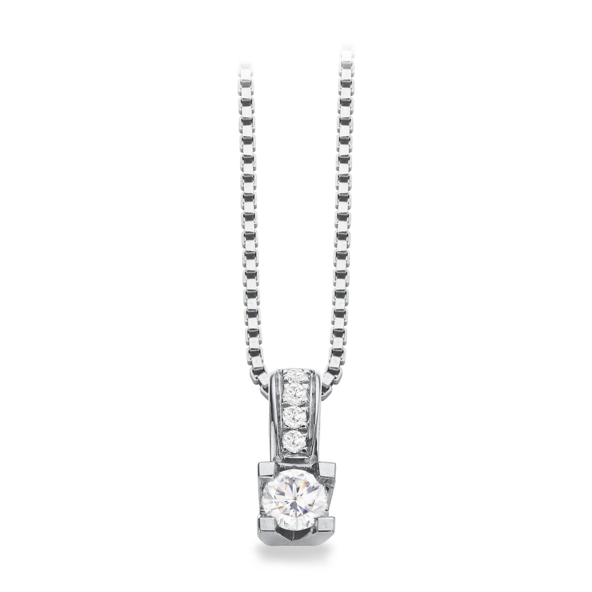 Scrouples - Kleopatra Queen vedhæng i 14kt. hvidguld 0,12 w/si - Modelnr.: 2536,12