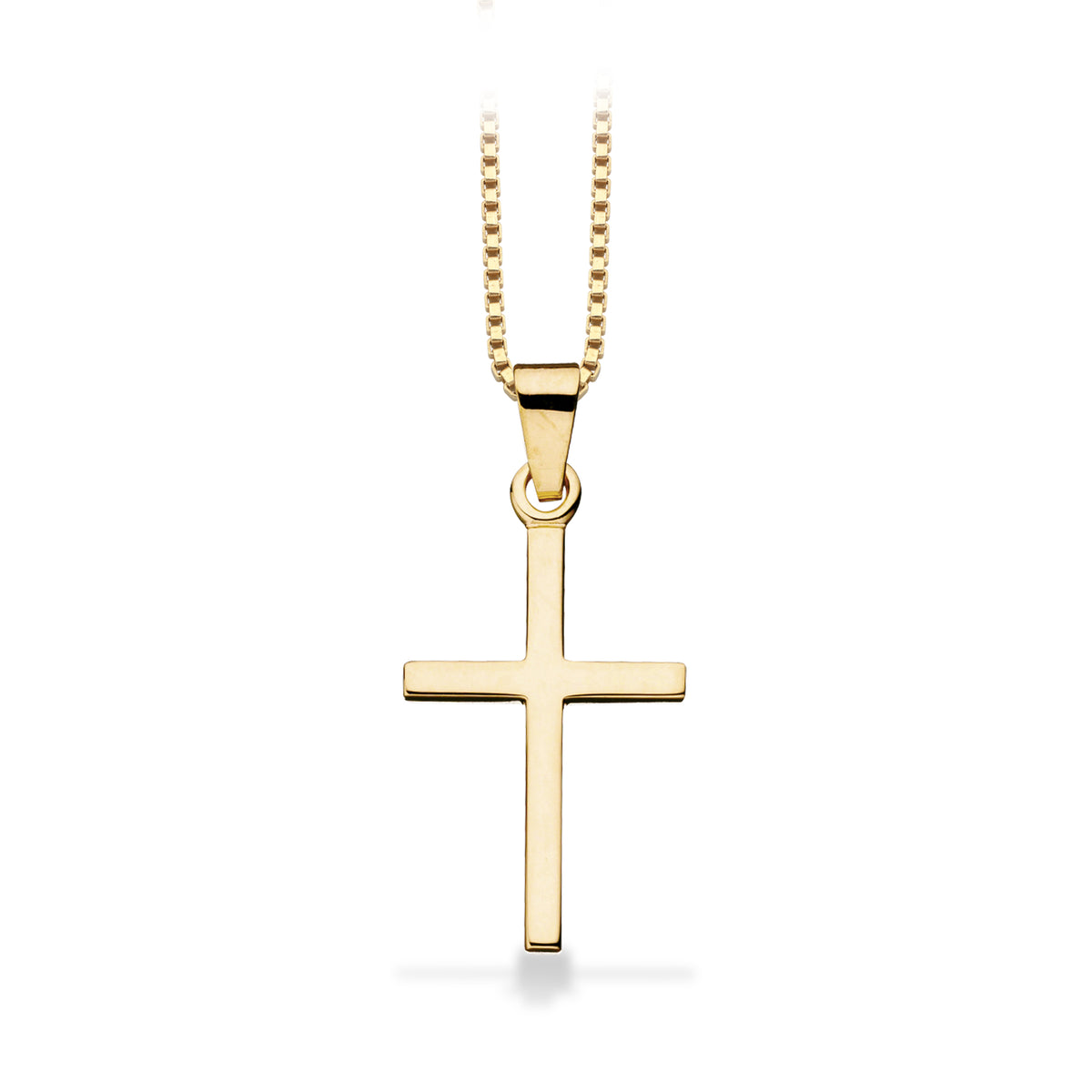 Scrouples - Guld Kors 8 kt. vedhæng, 19 x 13 mm - Modelnr: 26363