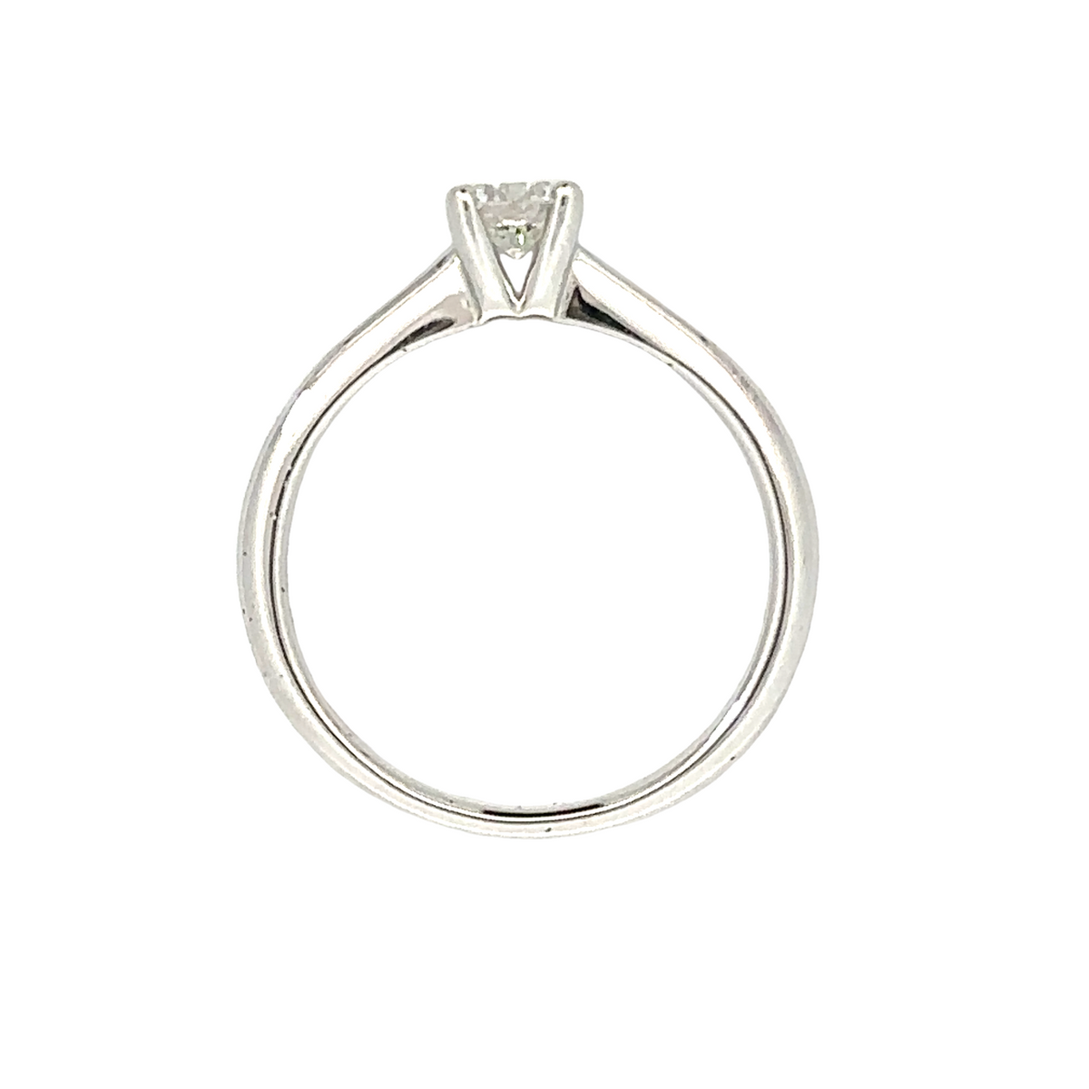 Amore - 14 kt. Hvidguld diamant ring med 0,30ct W/SI - Model: 50-22619