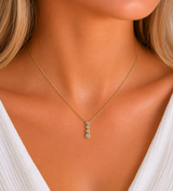 14 kt. Guld vedhæng - med 0,16ct tw/si brillant - Model: 20-22171
