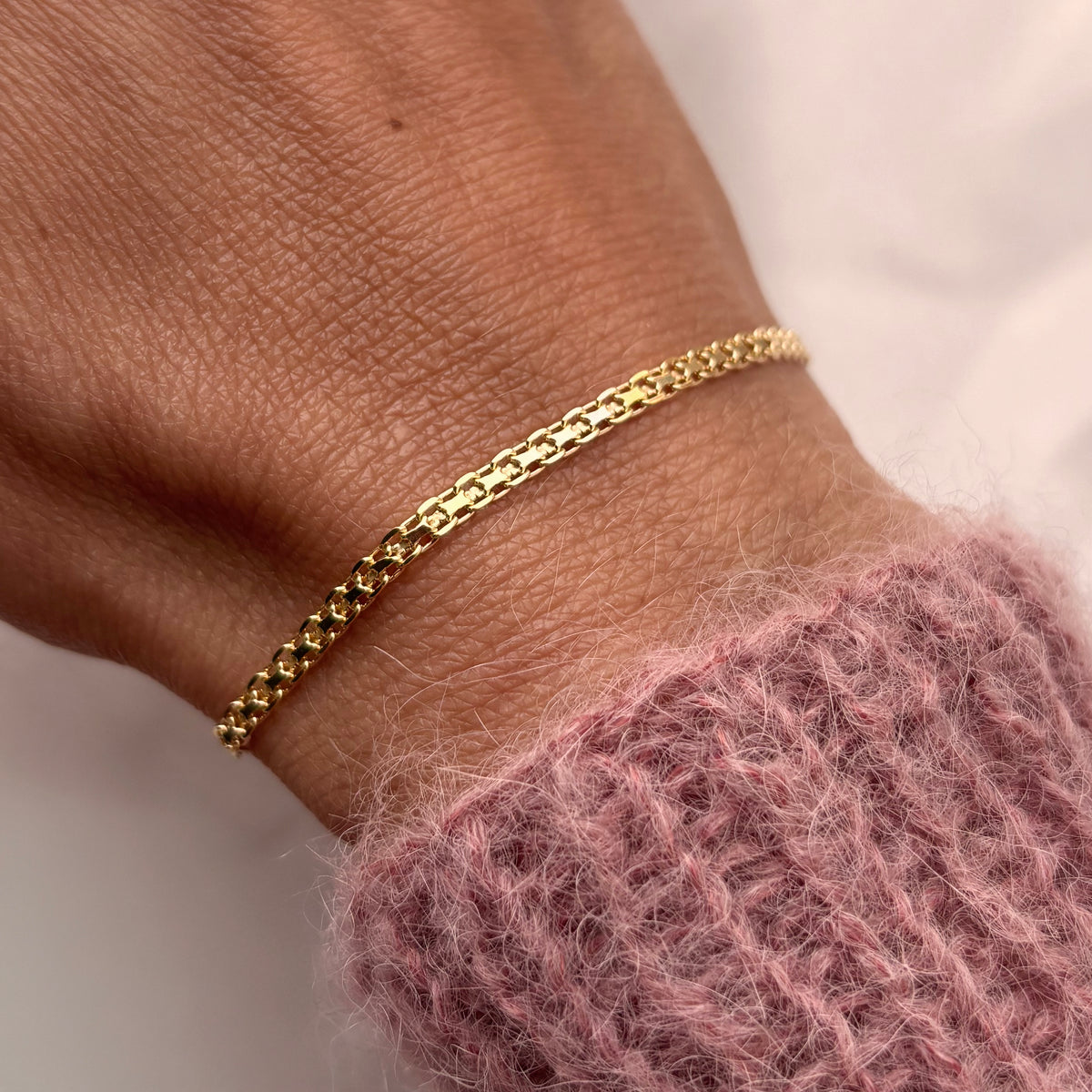 Scrouples - Armbånd forgyldt sølv - Model: 300142A,M