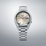 Seiko - Herreur, Stål med lænke, lys skive og automatik værk - Model: SRPK91K1