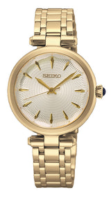 Seiko - Dameur i gulddoublé med lænke - Model: SRZ554P1
