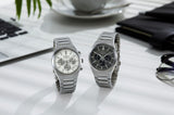 Seiko - Sport herreur i rustfrit stål med lænke og kronograf - Model: SSB455P1