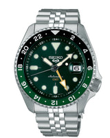 Seiko - Seiko 5 Sport automatik. Herreur i rustfrit stål med lænke og dato - Model: SSK035K1