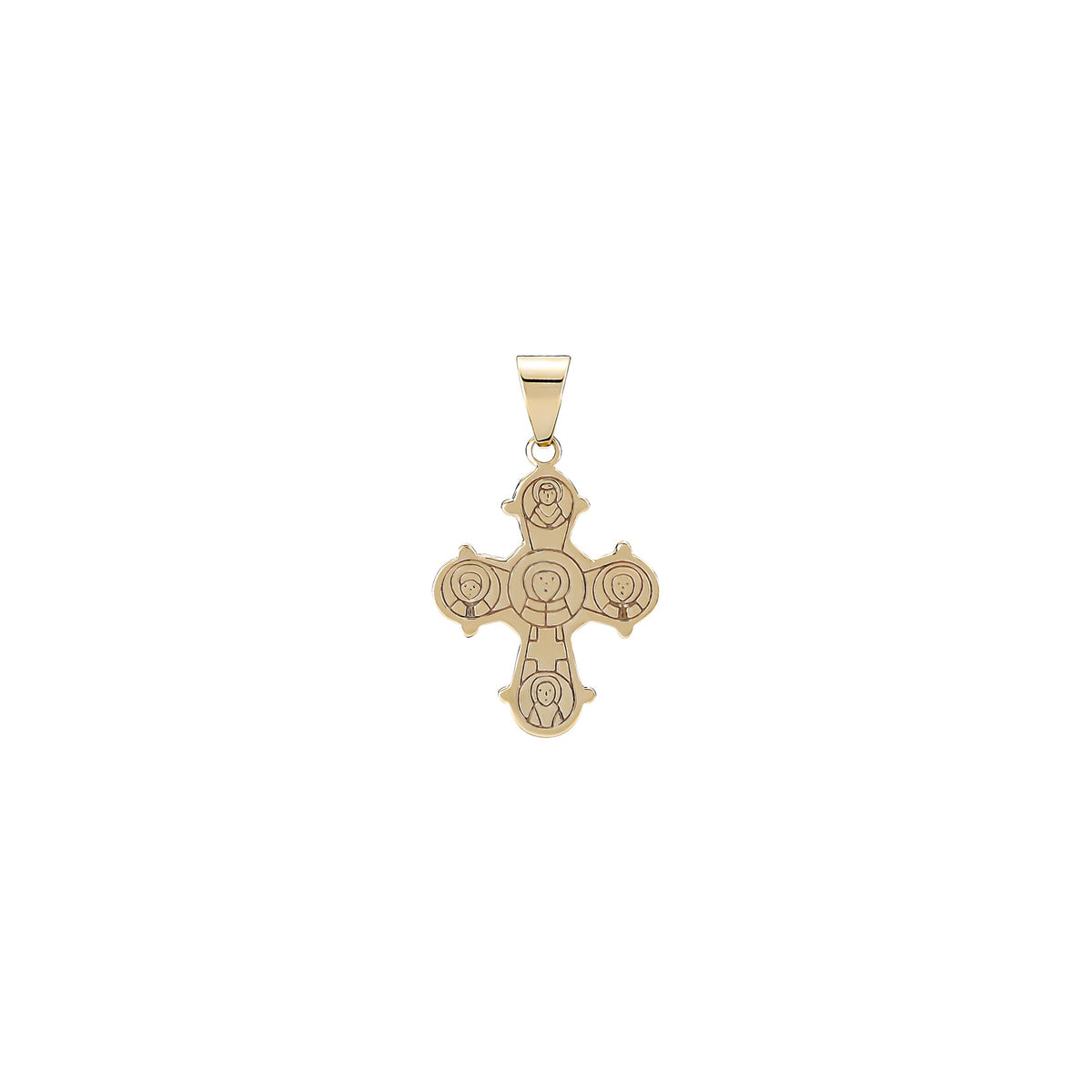 Lund Copenhagen Vedhæng dagmarkors 15x12 mm i 8 kt. guld – model 3066391-R