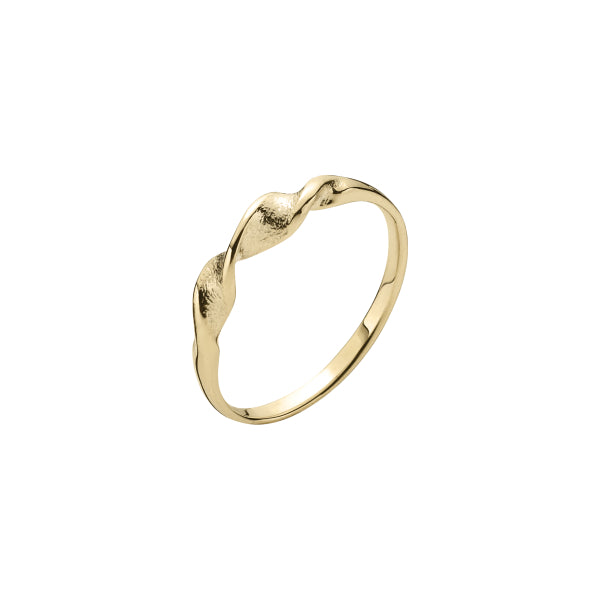 Lund Copenhagen - 8 kt Ring snoet og mat- Model: 3071248