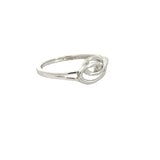 Rhodineret sølv ring - Model: 40-12741