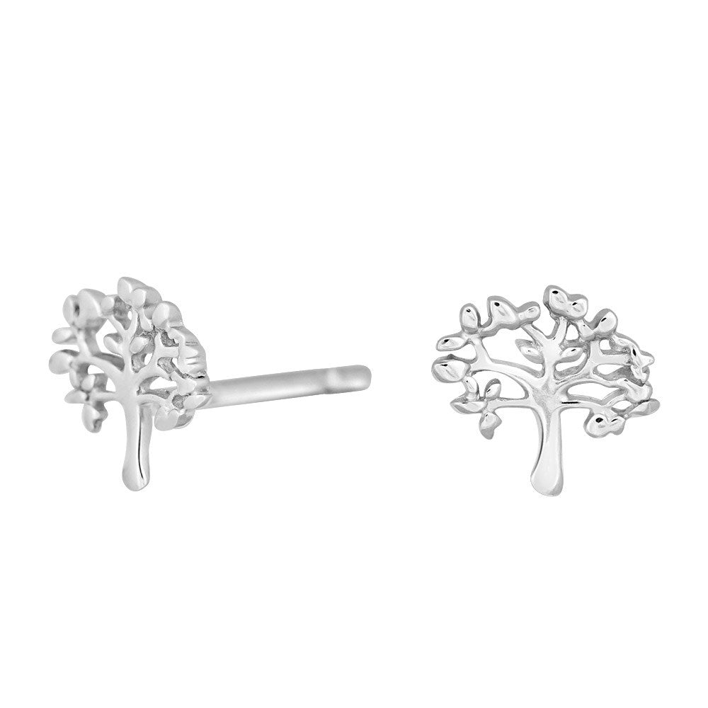 Joanli Nor Sølvørestikker TREE52 7mm – rhodineret
