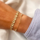 Scrouples - 8 kt armbånd med kugler - Modelnr.: 34183A,M