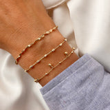 Scrouples - Armbånd 8 kt. - Modelnr.: 34243A,M