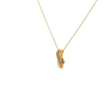 Aagaard - 14 kt. kæde og vedhæng med diamant - Model: 06332840-45