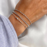 Scrouples - Armbånd sølv med små kugler - Model: 39422A,M