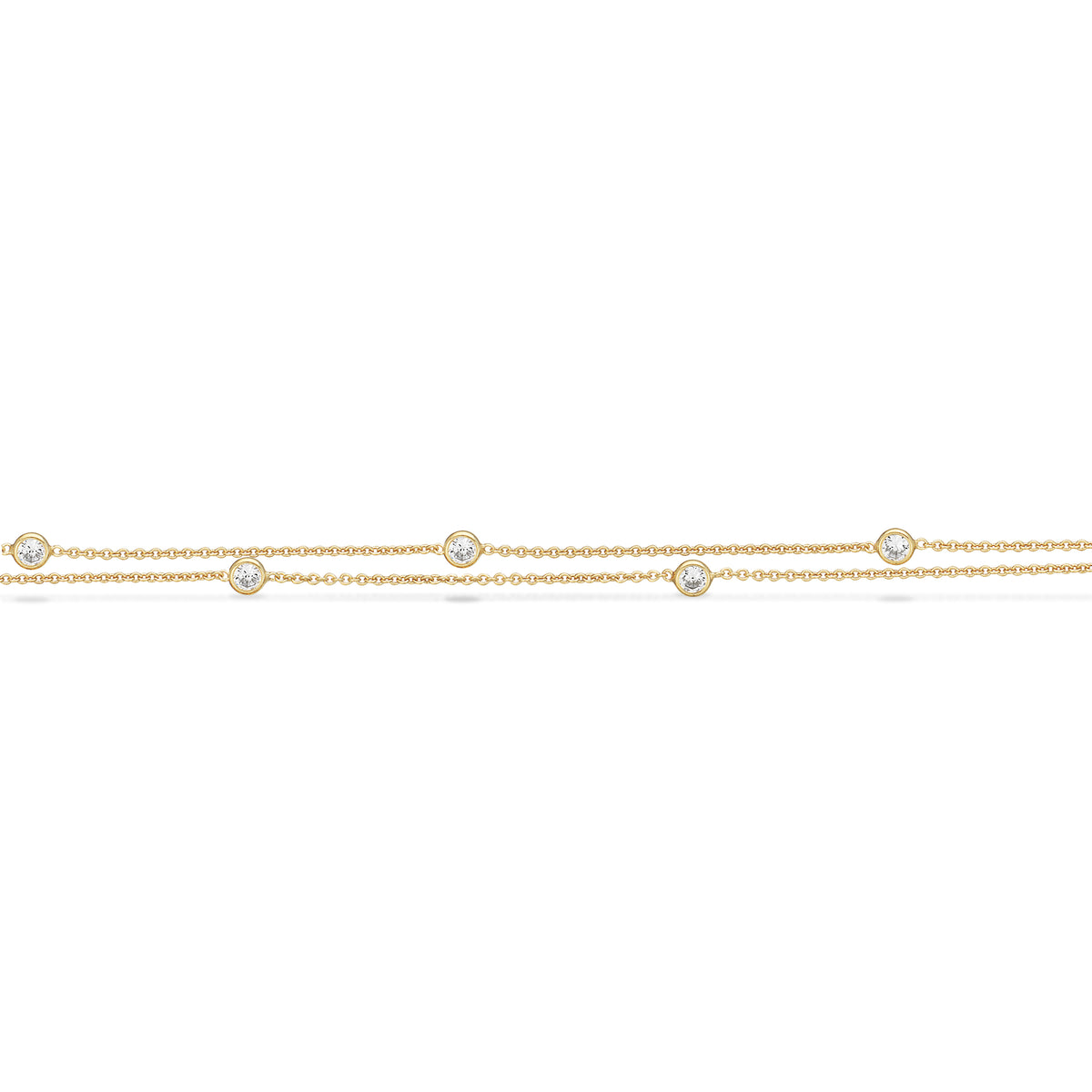 Scrouples - Armbånd - Forgyldt sølv, zirkonia - Model: 39632A,M