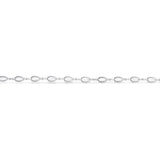 Scrouples-Armbånd dråber sølv rh. 17+2 cm-model 39672A,M