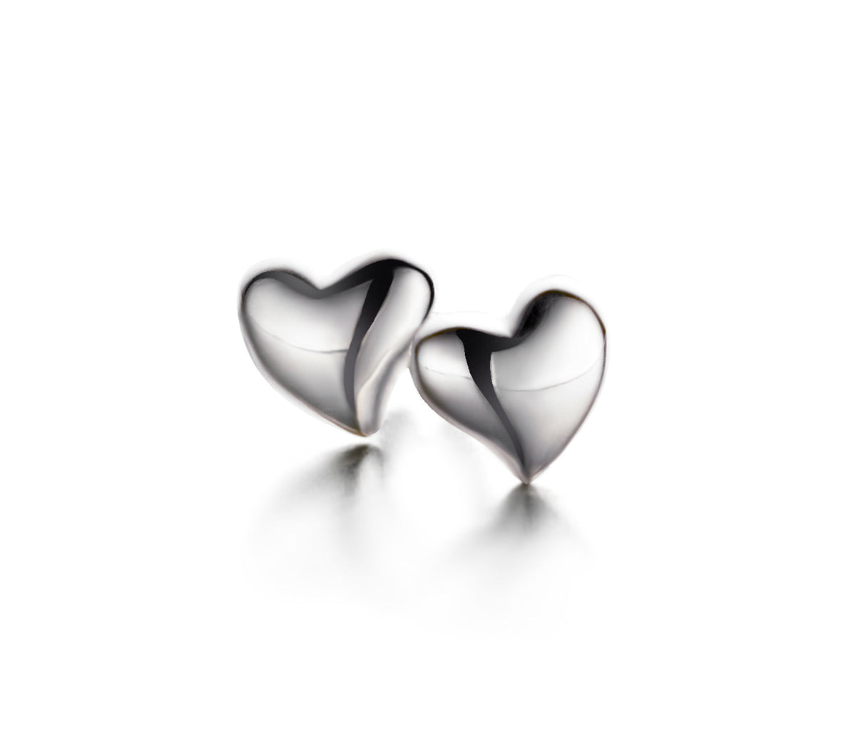 Spirit Icons Heart øreringe i sølv
