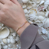 Heiring - Multi bangle top - Charms/string Strawberry quartz - Model.: 53-4-25