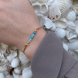 Heiring - Multi bangle top - Charms/string Mix Turquoise - Model.: 53-4-28