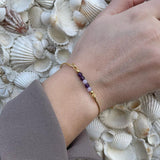 Heiring - Multi bangle top - Charms/string Mix Amethyst - Model.: 53-4-30
