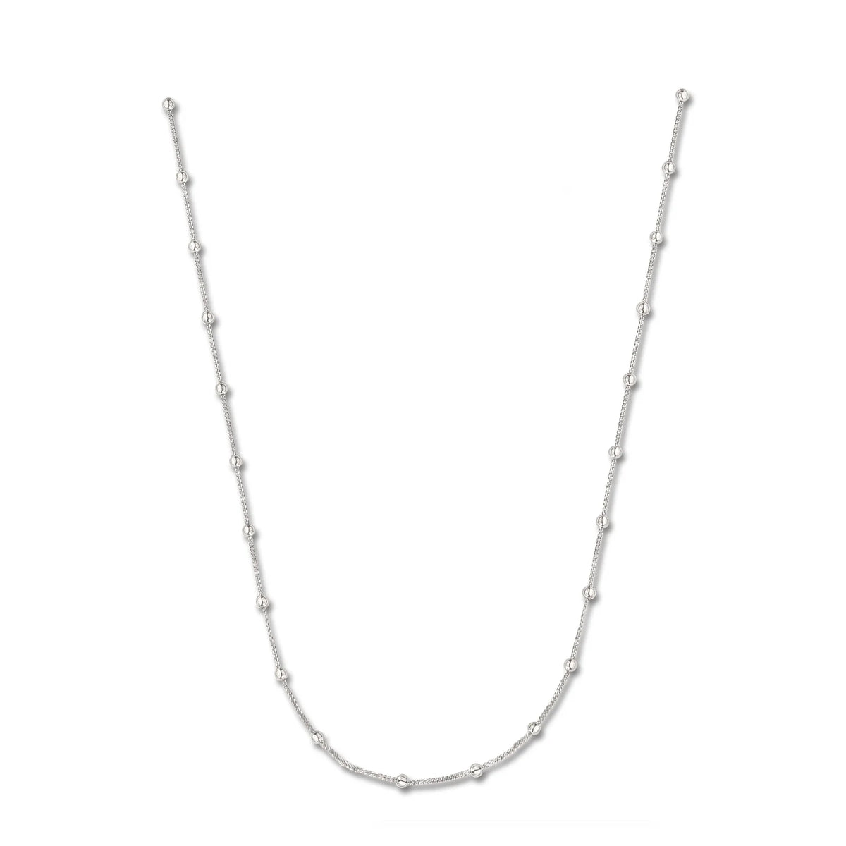Jeberg Jewellery - Sølv - NYNNE halskæde - Model: 44005-42-S