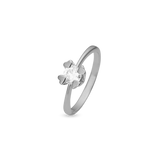 Mary ring 14 kt hvidguld med 1,00 ct labgrown diamant W/VS - Model: 446477100