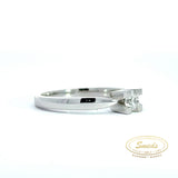 14kt. hvidguld ring med diamant 0,25ct w/si - Model: 40-22577
