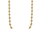 Jeberg Jewellery - Forgyldt Stella halskæde - Model: 4510-42-G