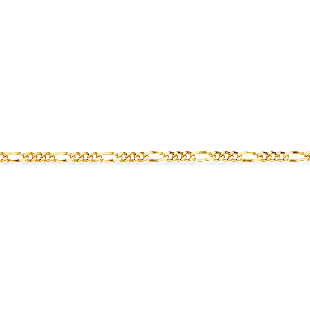 Scrouples - Armbånd, herre, forgyldt sølv, figaro - Model: 45122,21FG