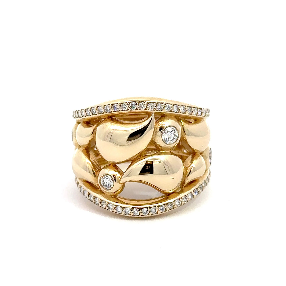 Nuran - 14kt. ring med diamant 0,52ct