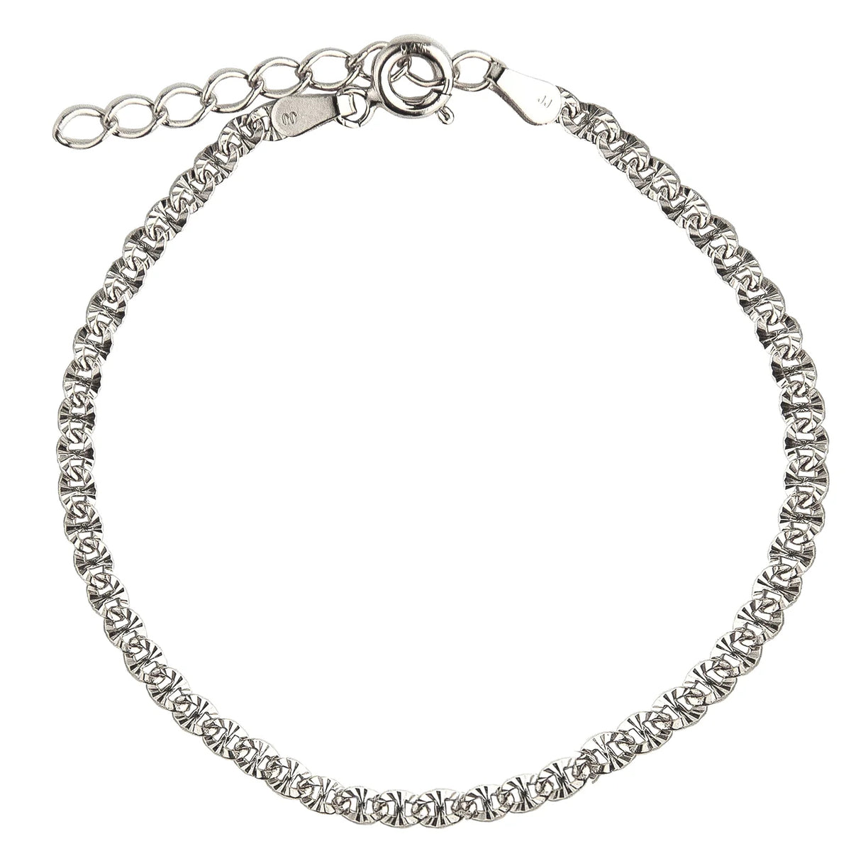 Jeberg Jewellery - Sølv - Luna armbånd - Model: 4675-16-EXT-Silver