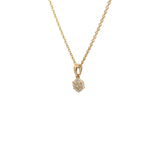 14 kt. diamant vedhæng m. 0,10ct w/si - Model: 20-22144