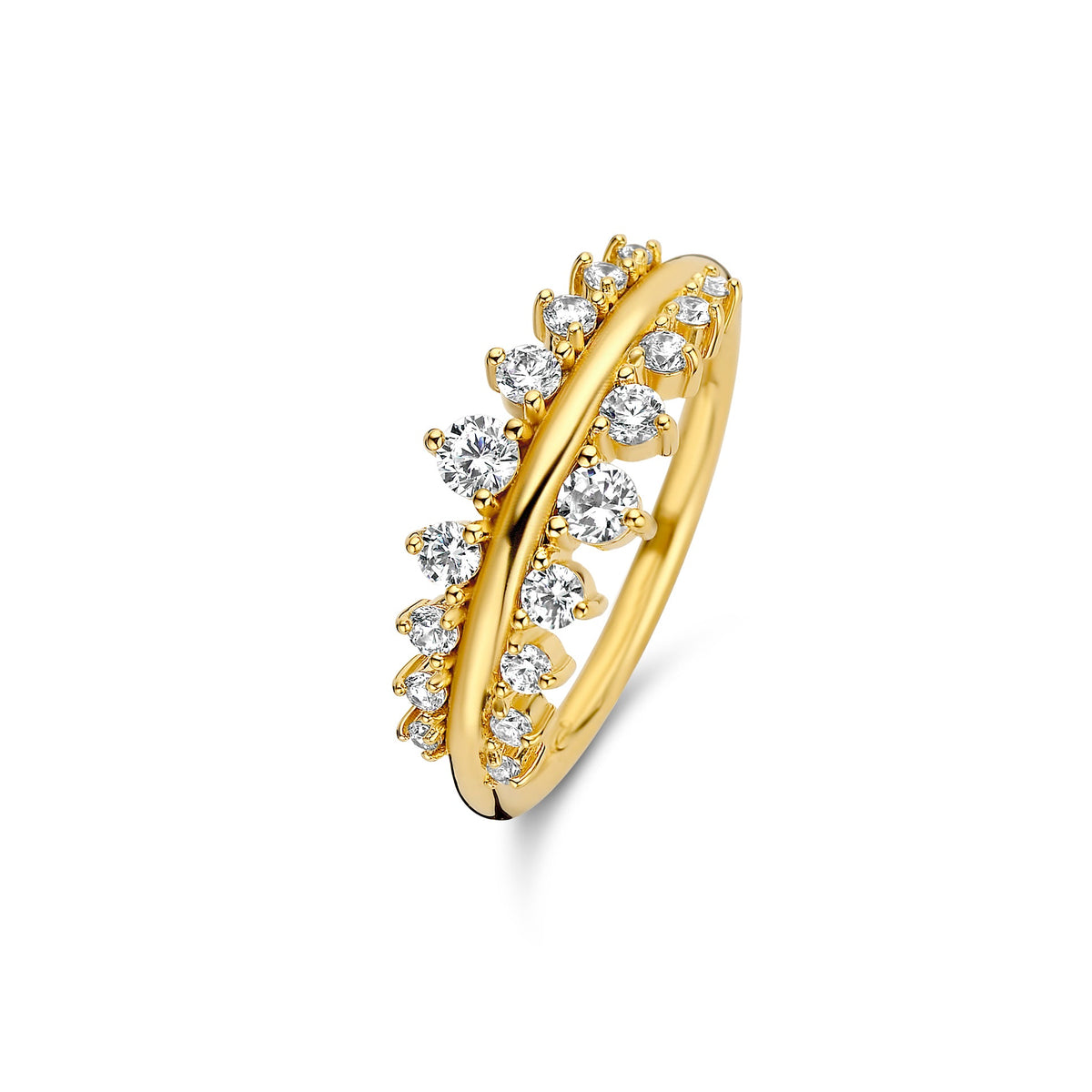 Spirit Icons Empress ring i forgyldt sølv