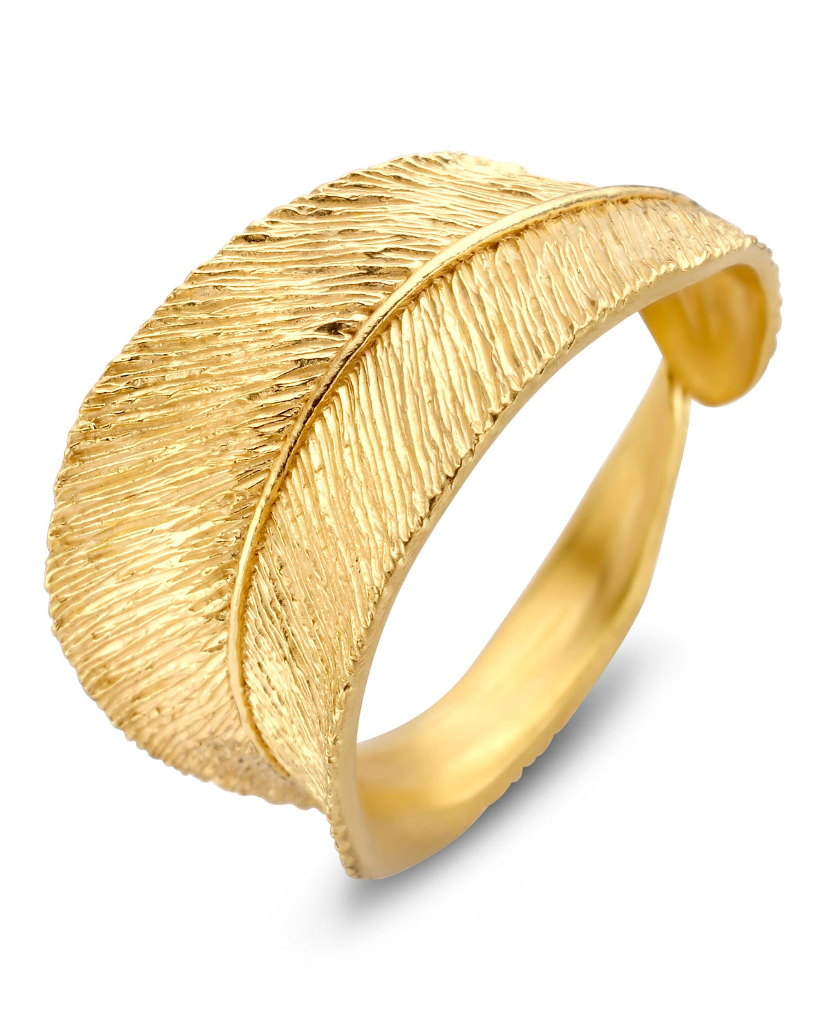 Spirit Icons Fall ring i forgyldt sølv