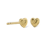 Jeberg Jewellery - Forgyldt "Heart Me" ørestik - Model: 52400
