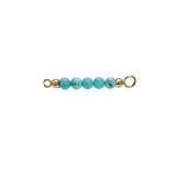 Heiring - Multi bangle top - Charms/string Turquoise - Model.: 53-4-11