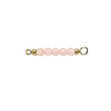 Heiring - Multi bangle top - Charms/string Strawberry quartz - Model.: 53-4-25