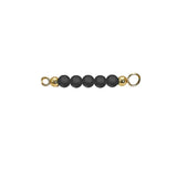 Heiring - Multi bangle top - Charms/string Black agate - Model.: 53-4-27