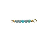 Heiring - Multi bangle top - Charms/string Mix Turquoise - Model.: 53-4-28