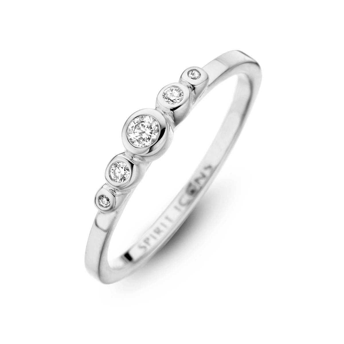 Spirit Icons Temptation ring i sølv