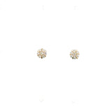 14 kt. diamant ørestikker m. 0,12ct w/si - Model: 10-22152