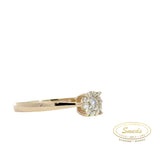 Amore - 14 kt. Guld diamant ring med 0,25ct w/si - Model: 40-22551