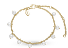 Christina jewelry & watches - Armbånd forgyldt, Dangling Pearls - Model: 601-G47