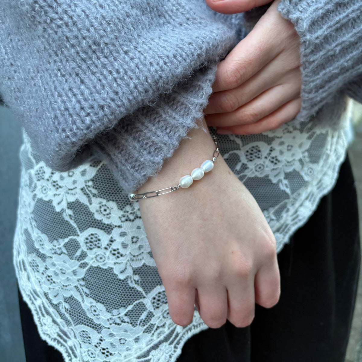 Christina Linked armbånd i sølv – model 601-S48 – billede 4