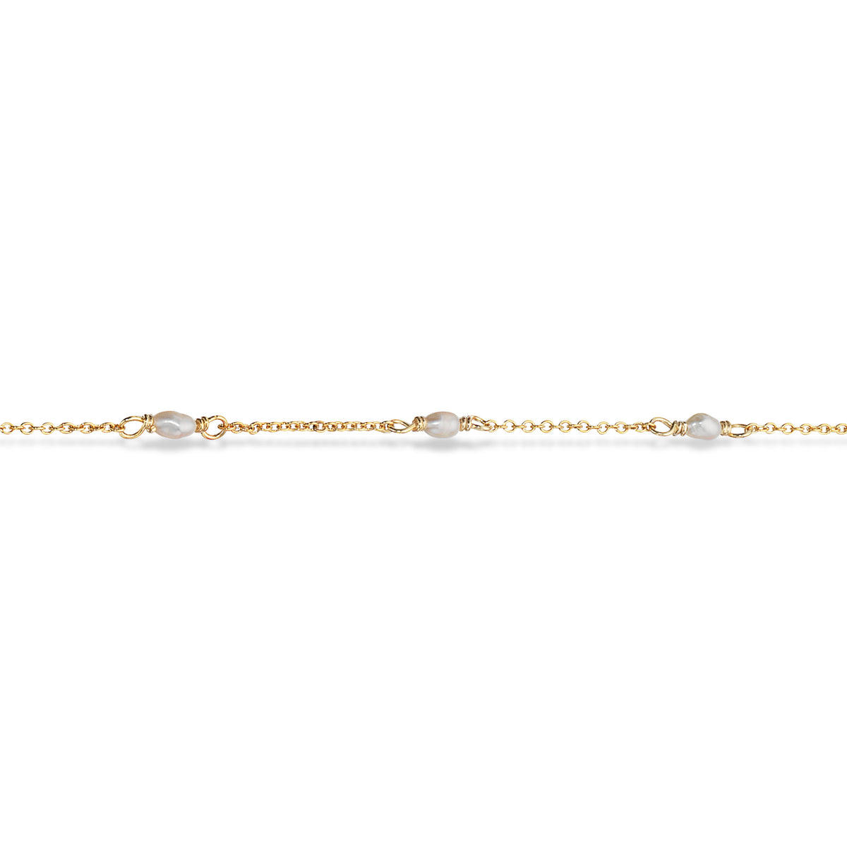 Scrouples - Armbånd forgyldt sølv, Barok perle - Model nr:. 610192