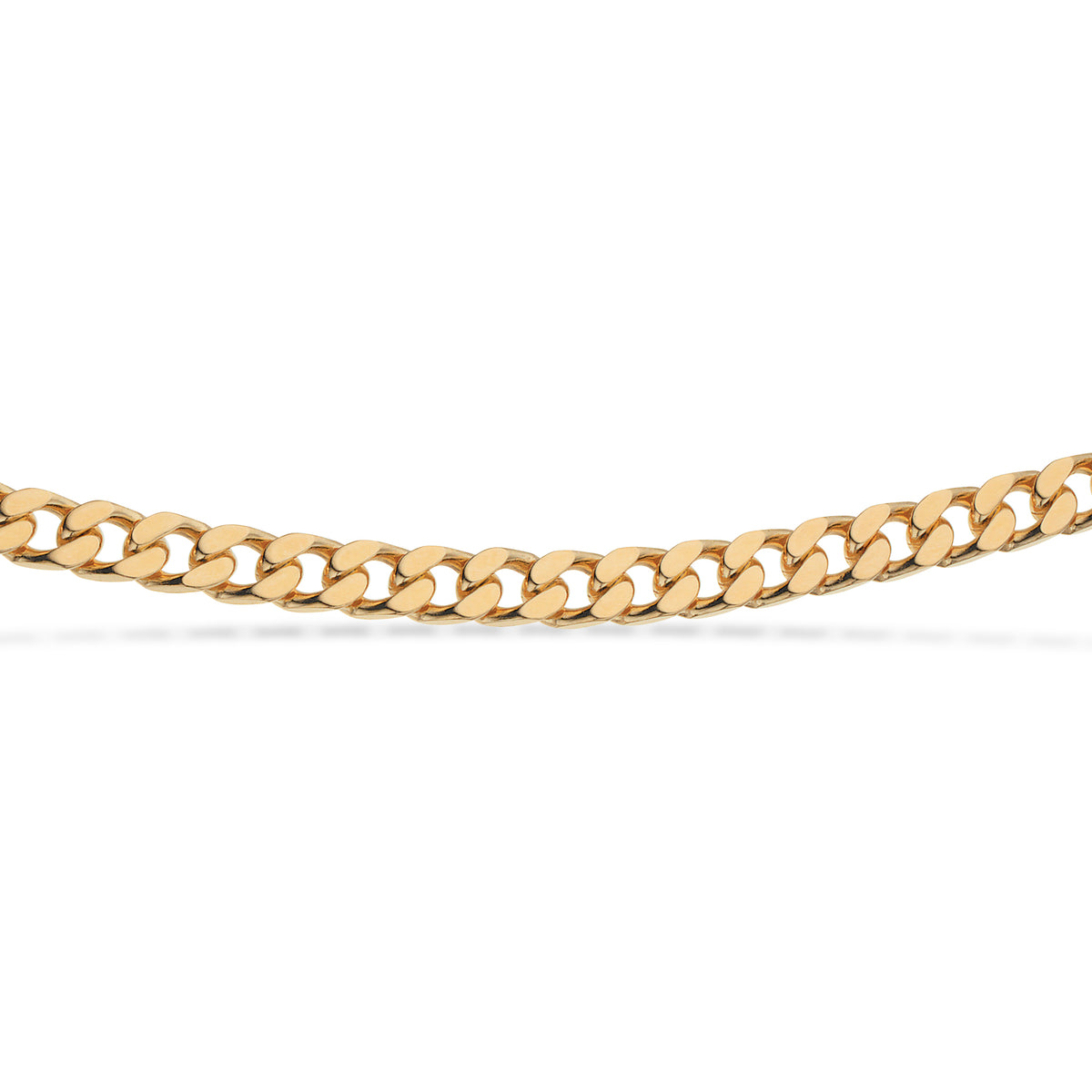 Scrouples - Armbånd sølv forgyldt, panzer 5 mm - Model nr.: 610932