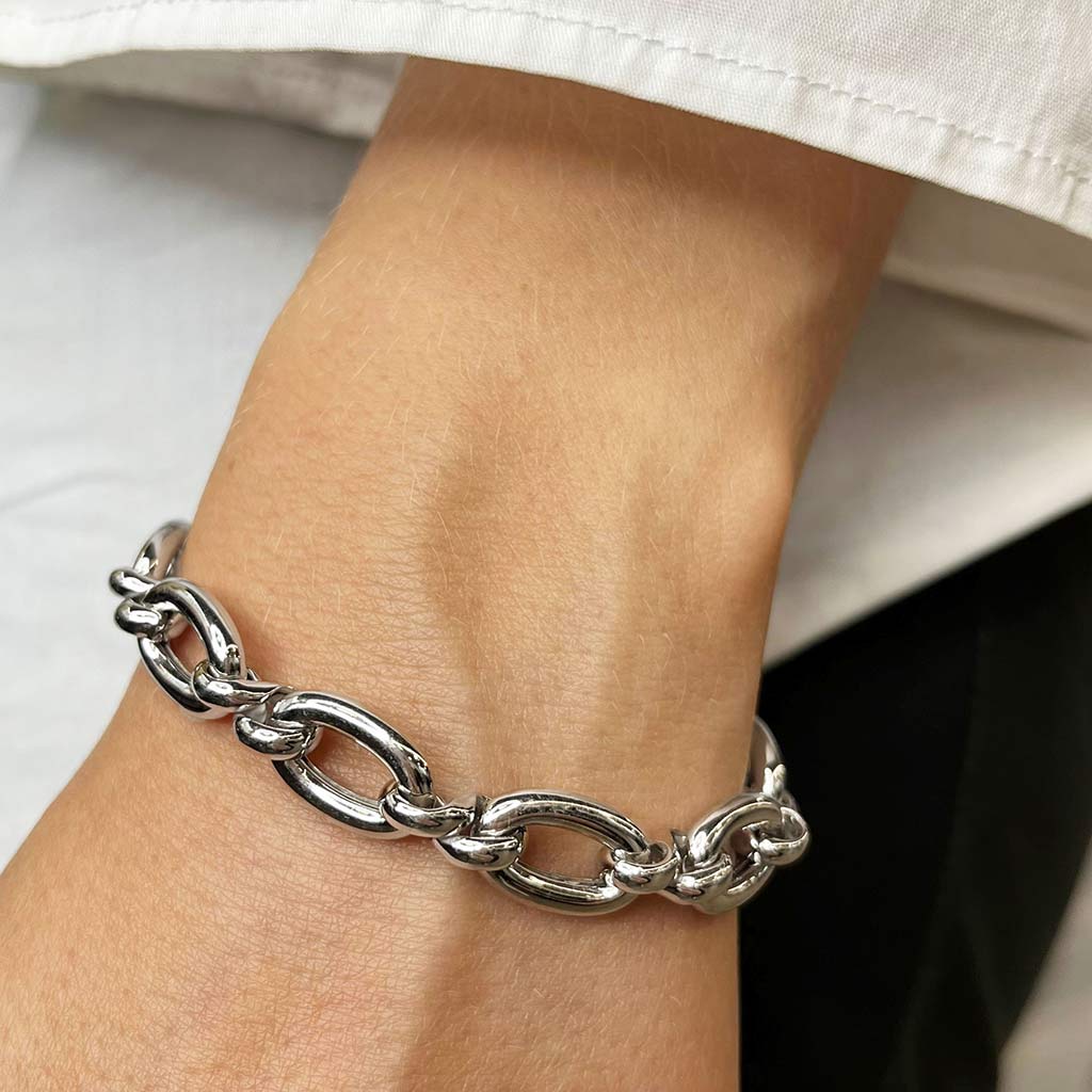 Scrouples - Armbånd rhodineret sølv - Model: 611872