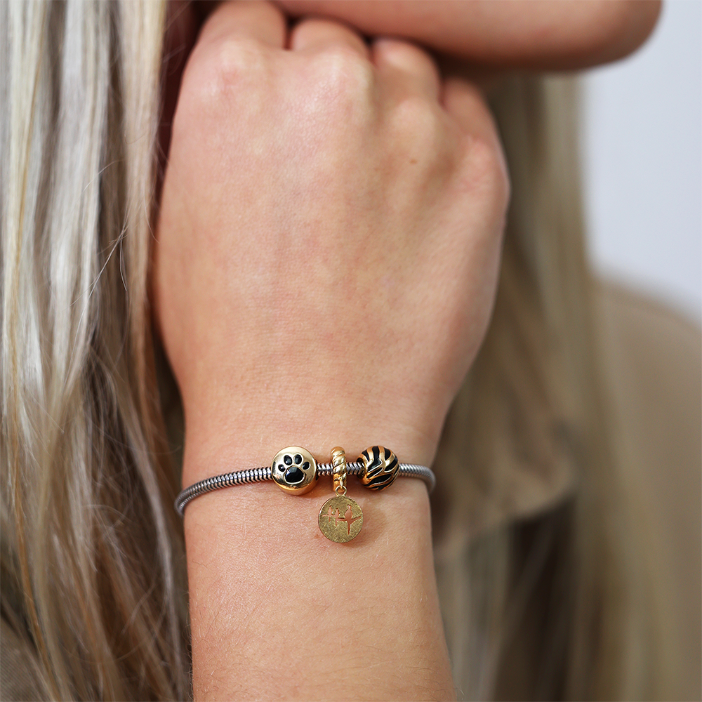 Christina My Pet charm 4 mm i forgyldt sølv – model 623-G187 – billede 3