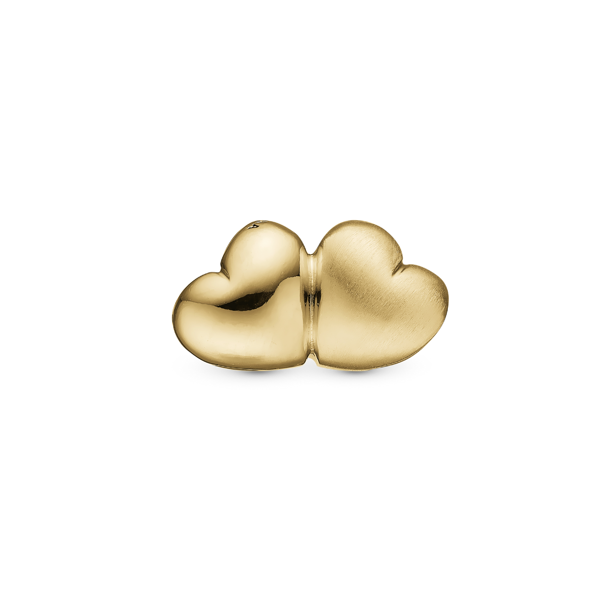 Christina You and Me charm 4 mm i forgyldt sølv – model 623-G222