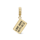 Christina Jewelry - Ace of Hearts, forgyldt charm (til sølvarmbånd) - Model: 623-G320