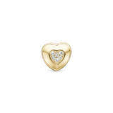Christina Jewelry - Let Love Shine, forgyldt charm (til sølvarmbånd) - Model: 623-G326